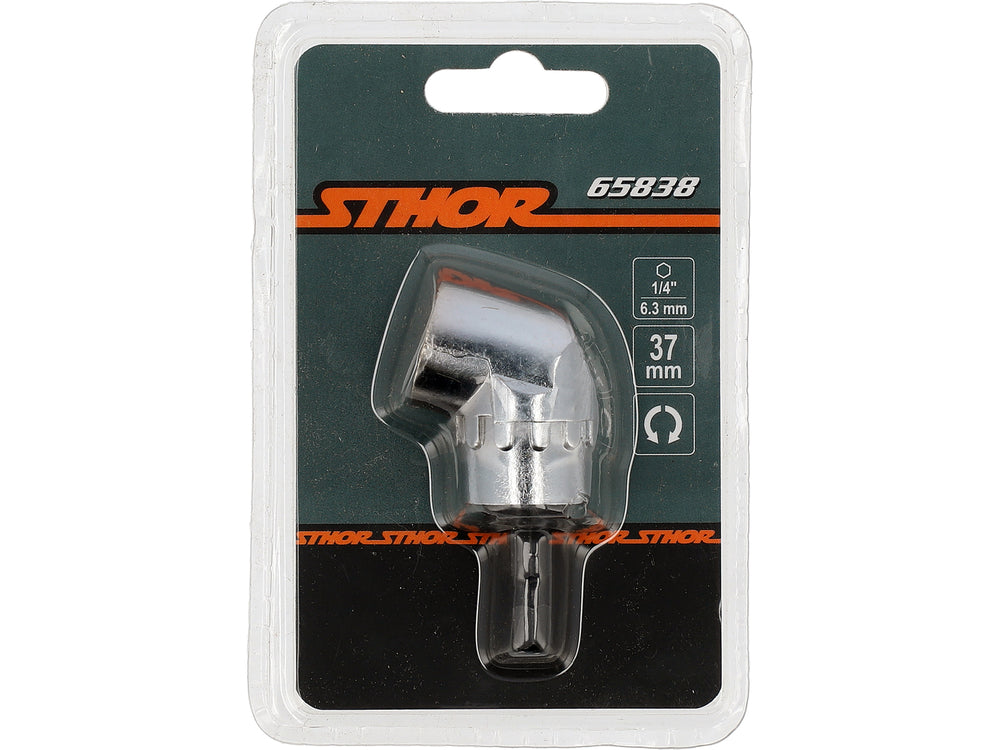 ADAPTOR UNGHIULAR 37MM, 1/4' Sthor 65838