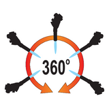 Arzator gaz 360° YATO YT-36716, diametru 32 mm - imagine 4