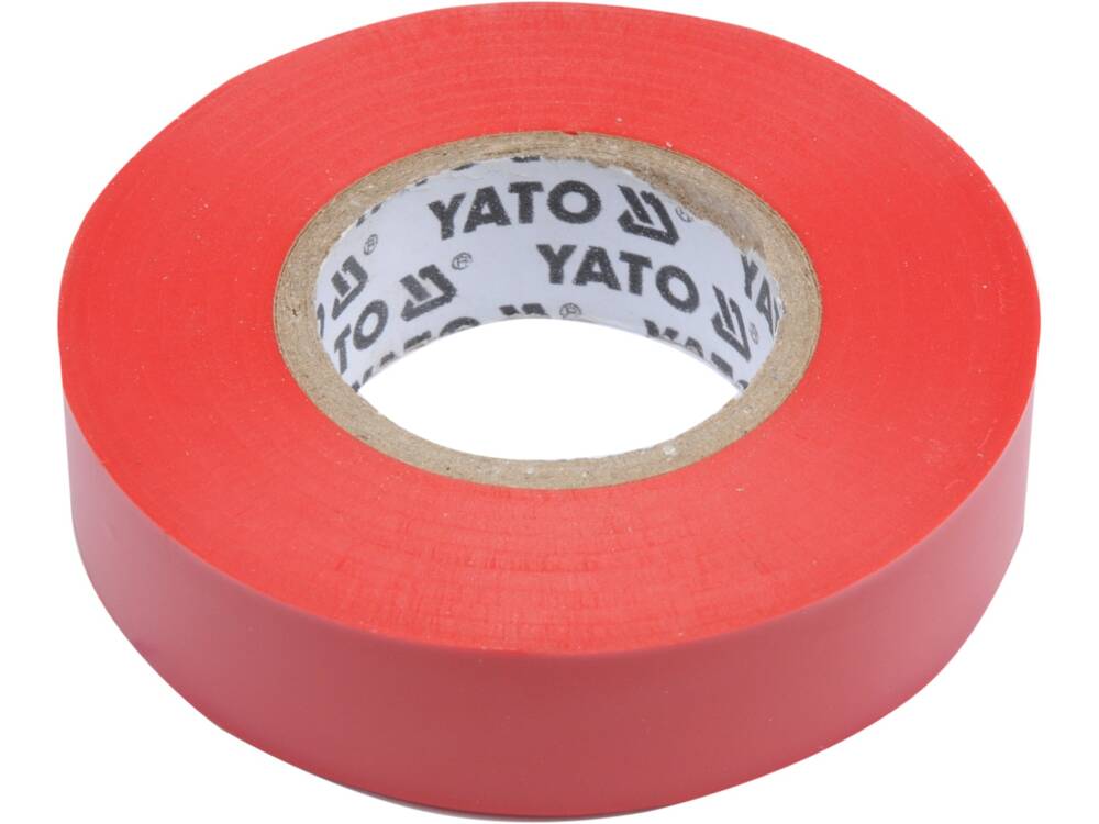 BANDA IZOLATOARE 0.13MMX15MMX10M YATO YT-81592 ROSU