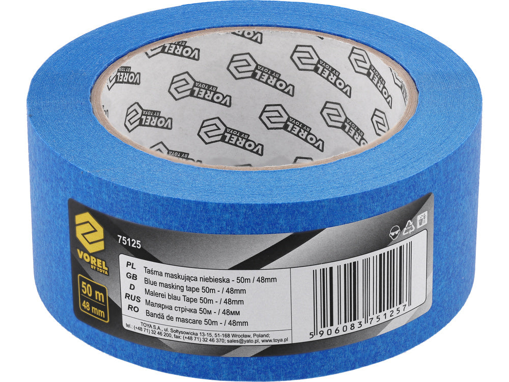 BANDA MASCARE, ALBASTRU, VOREL 75125 50MX48MM