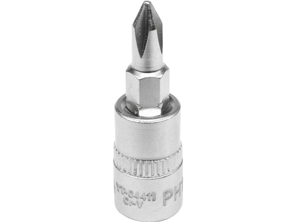BIT CRUCE PH1, YATO YT-04411 CU ADAPTOR 1/4, 37MM