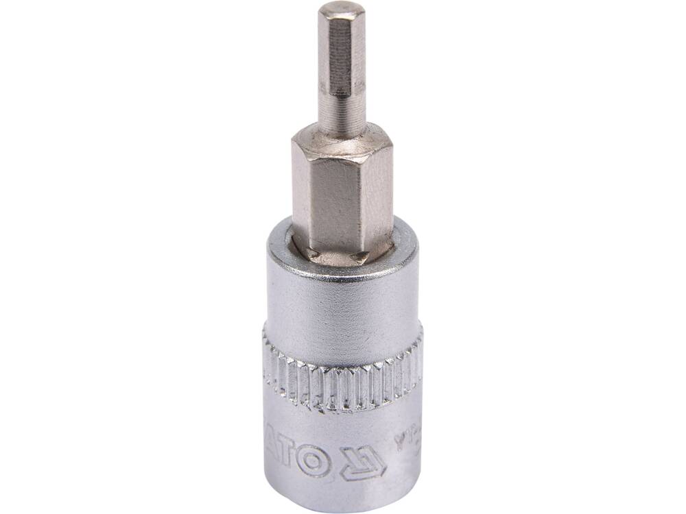 HATSZÖGŰ FEJ 3 YATO YT-04370, 1/4"-OS ADAPTERREL, 37MM 