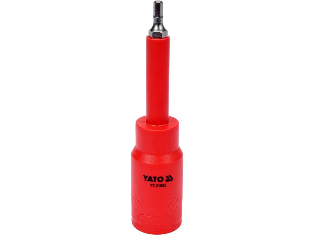 HATSZÖGŰ FEJ 4, YATO YT-21085 VDE, 1/2 ADAPTERREL, 120MM 