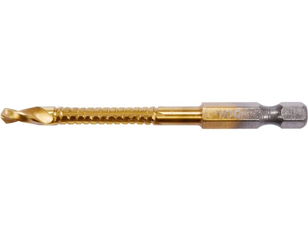 YATO YT-44822 HATSZÖGŰ FÚRÓ 5.0MM HSS-TIN 