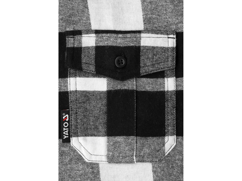 FLANNEL ING, YATO YT-78814 FEHÉR, L-ES MÉRET 