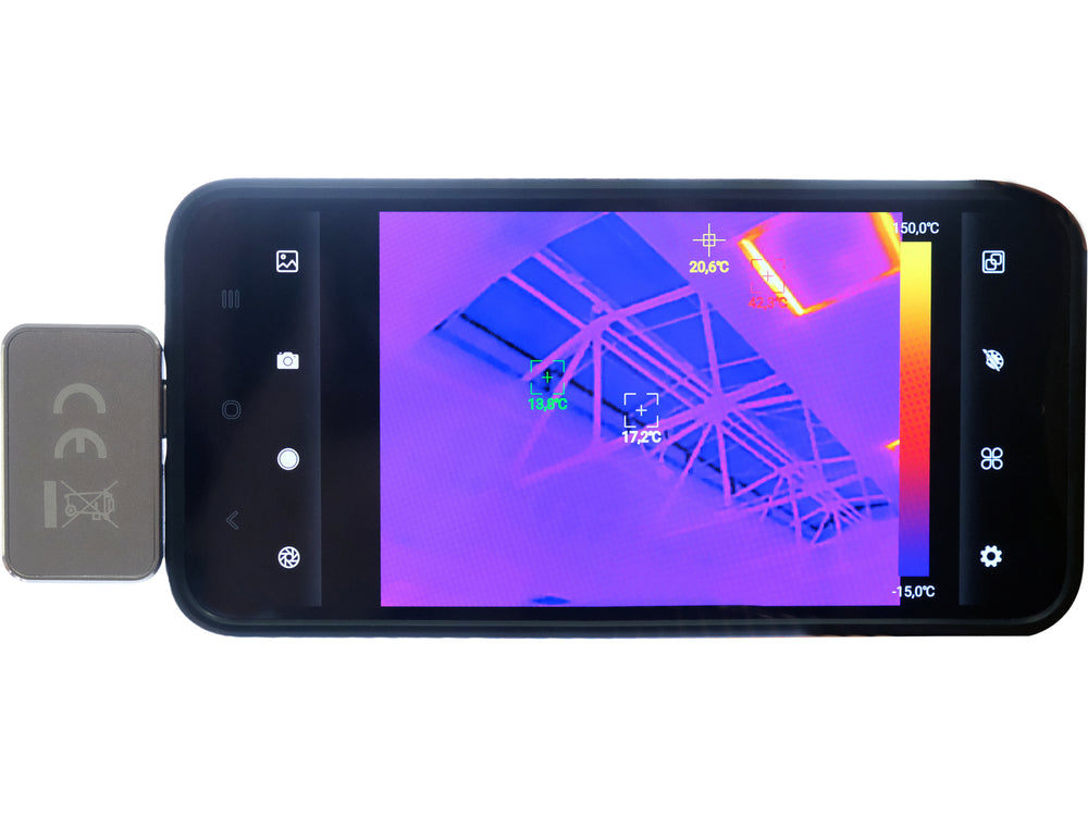 Camera termica YATO YT-72931, 256 x 192 (512 x 384)25 Hz USB - imagine 10