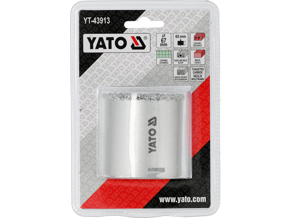 Carota 67 mm YATO YT-43913 - imagine 4