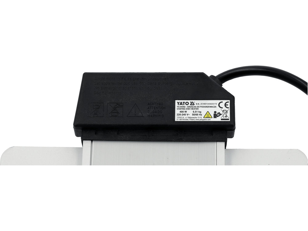 Chafing dish electric YATO YG-04592, 400 W - imagine 5