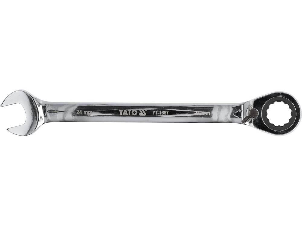 YATO YT-1667 CSILLAGVILÁGÍTÓKULCS 24 MM-ES RACSNIS GALVÁNNAL 