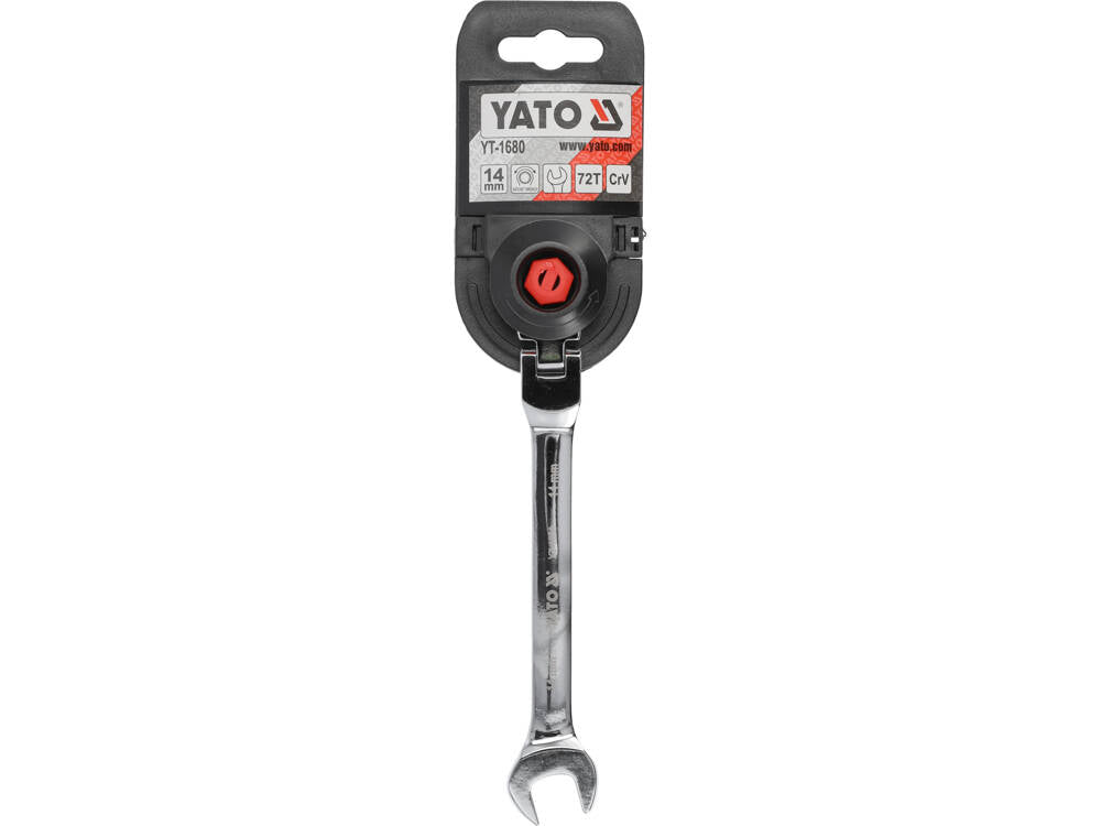 YATO YT-1680 RACSNIS ÉS RUGALMAS FEJŰ CSAPÓKULCS 14MM 
