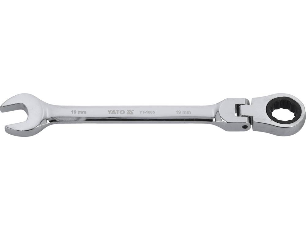 CHEIE COMBINATA CU YATO YT-1685 CLICHET SI CAP FLEXIBIL 19MM