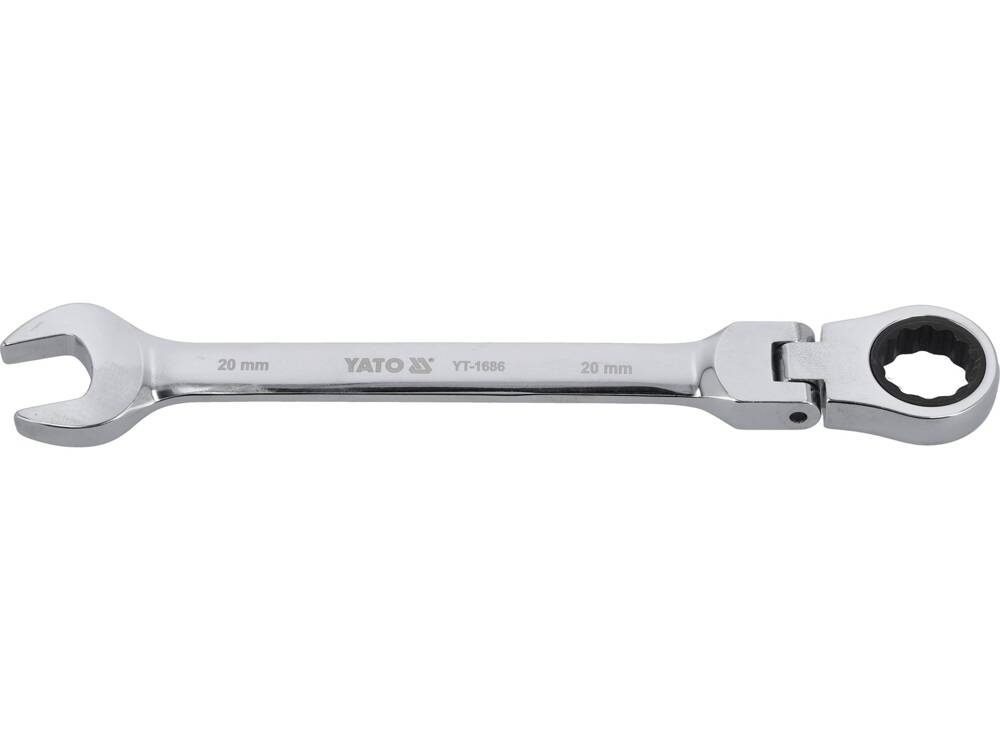 CHEIE COMBINATA CU YATO YT-1686 CLICHET SI CAP FLEXIBIL 20MM