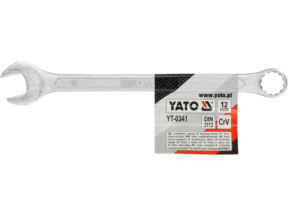 YATO SZATÉN GYŰRŰVILÁG-VILLÁSKULCS YT-0341 12MM 