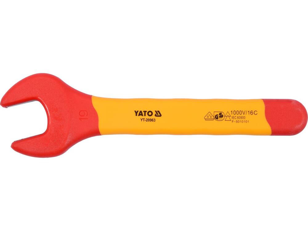 YATO SZIGETELT FIGYELMEZTETETT VILLÁSKULCS YT-20963 VDE 19MM 