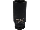 CHEIE TUBULARA DE YATO YT-1046 IMPACT HEXAGONALA ADANCA 1/2X26MM