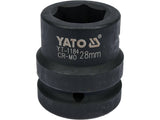 CHEIE TUBULARA HEXAGONALA YATO YT-1184 DE IMPACT, 1X28MM