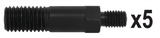 CLESTE PENTRU PIULITE YATO YT-36112 NITUIBILE M3,4,5,6,8
