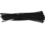 MŰANYAG BILINCSEK 430X7,6MM, YATO YT-70654 50 DB, FEKETE 