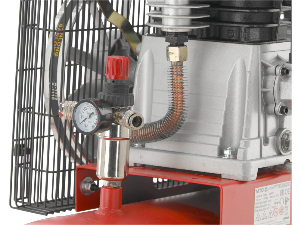 COMPRESOR AER YATO  YT-23310  100L, 10 BAR, 2200W , 360 l/min , 2850 rpm