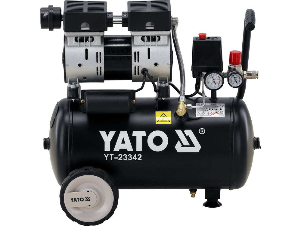 Compresor fara ulei YATO YT-23342, 24 L - imagine 4