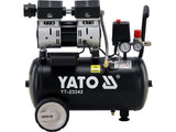 Compresor fara ulei YATO YT-23342, 24 L - imagine 4