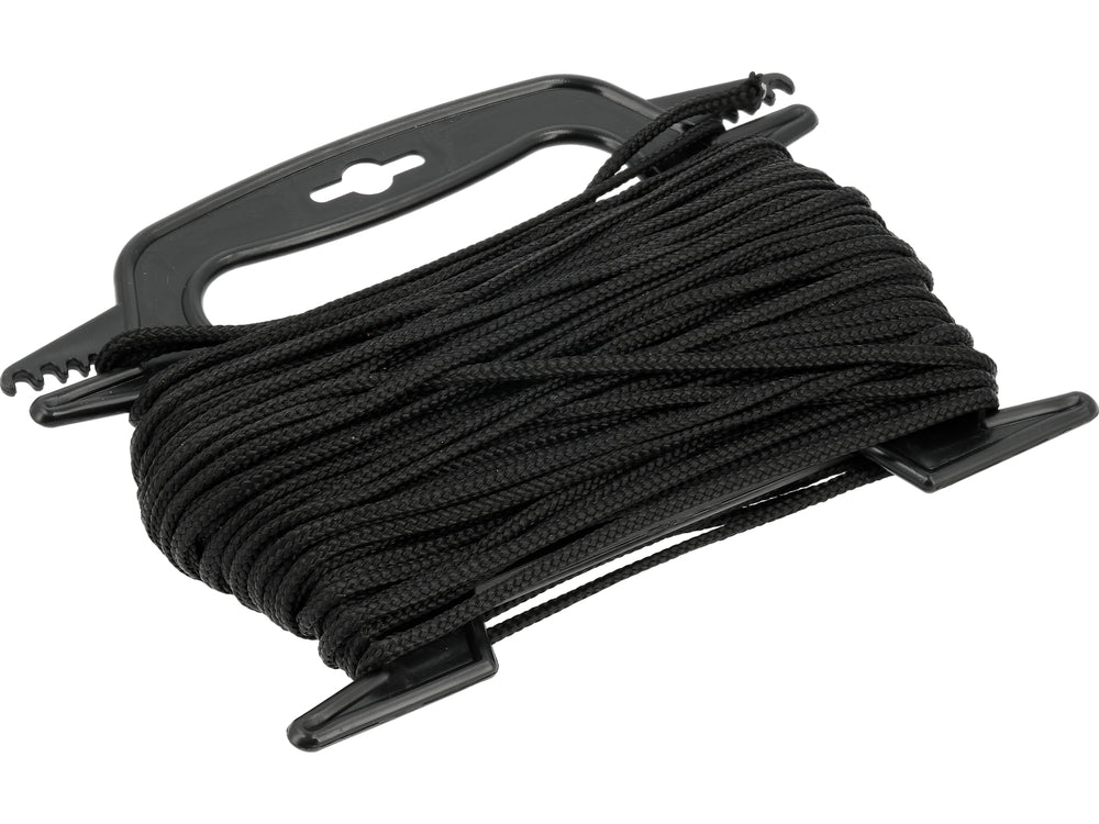 Cordelina pp VOREL 69460, 3 mm, 30 m negru - imagine 2