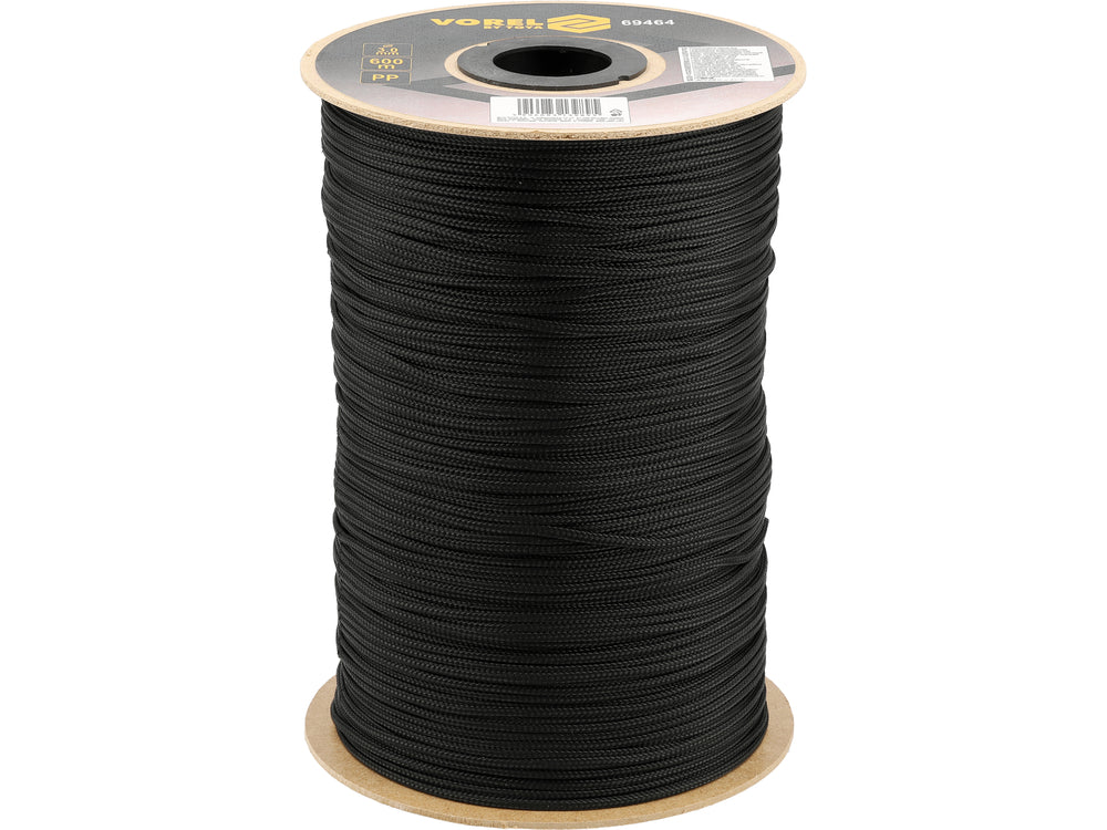 Cordelina pp VOREL 69464, 3 mm, 600 m negru