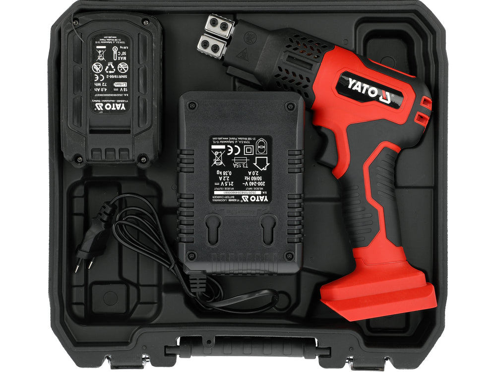 Cutit polistiren YATO YT-821915, 200 mm, 18 V, 1 x 4 Ah - imagine 8