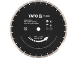 DISC DIAMANTAT PENTRU YATO YT-60004 BETON 3400X25.4MM, TAIEREA USCATA SI UMEDA