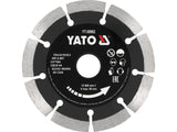SZEGMENTES GYÉMÁNT TÁRCSA, YATO YT-59962 125X22.2X2MM 