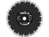 SZEGMENTES GYÉMÁNT TÁRCSA, YATO YT-59965 230X22.2X2.2MM 