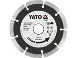 YATO YT-6003 HS 125 mm-es szegmentált gyémántkorong 