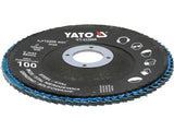 Disc pentru slefuit P100 YATO YT-833008, 125 mm - imagine 2