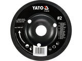 FA SZÉLSŐ KORONG, YATO YT-59165 BENYOMOTT, 125X22.2MM, NR2 