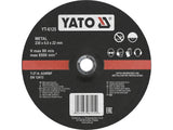 FÉMCSÍROZÓ TÁRCSA YATO YT-6125 230X22X6MM 