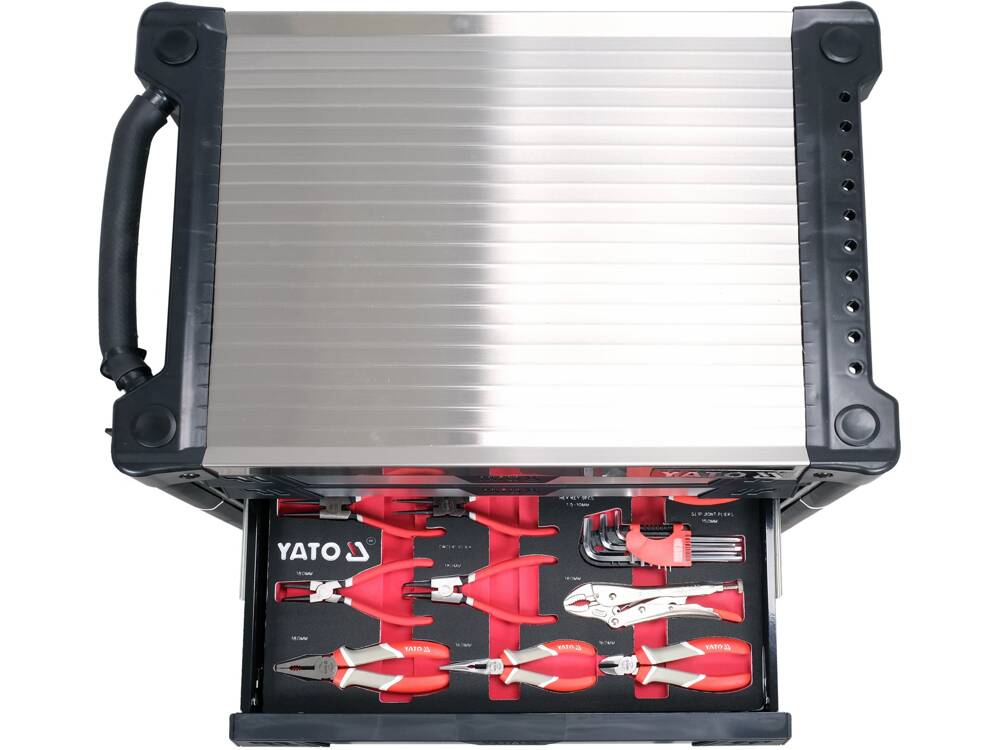 DULAP SCULE 7 YATO YT-55308 SERTARE, ECHIPAT CU 157 PIESE