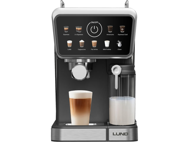 Espressor LUND 68502, spumat lapte, 1350 W
