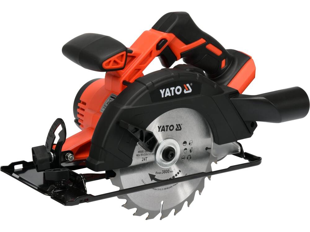 FIERASTRAU CIRCULAR 165MM YATO YT-82811 18V, FARA ACUMULATOR