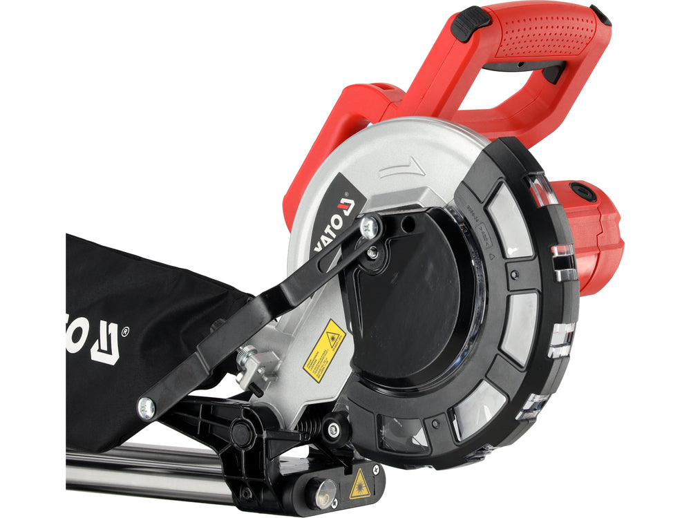 Fierastrau circular de banc YATO YT-821710, 2000 W, laser - imagine 7