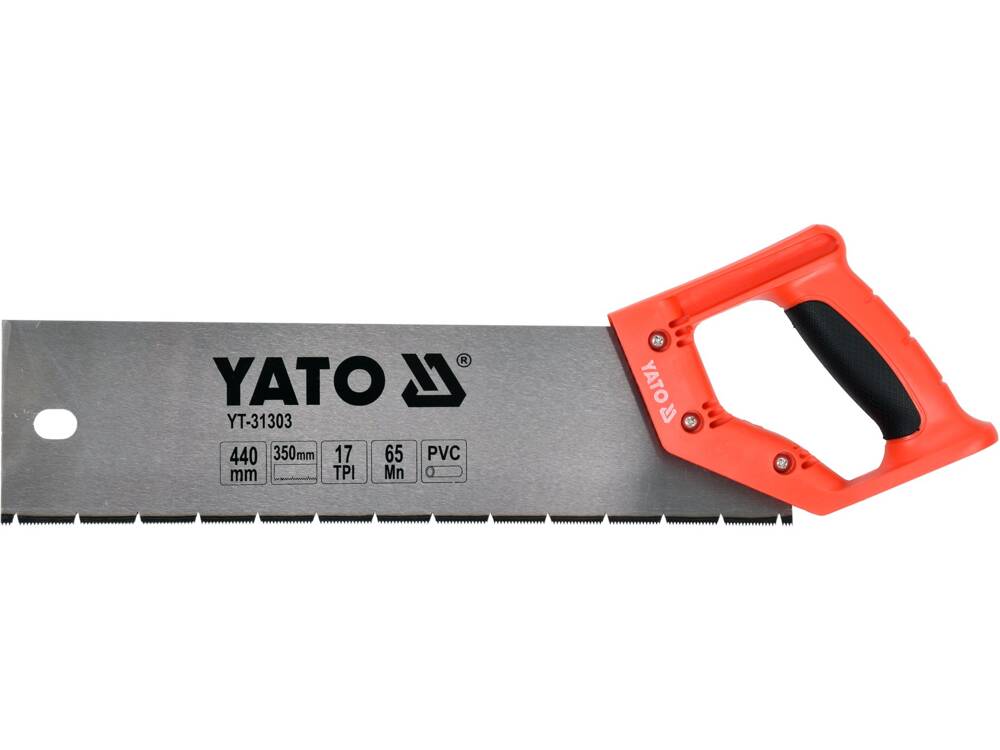YATO KÉZI FŰRÉSZ YT-31303 PVC-HEZ 350MM 