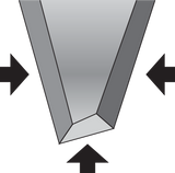 FLO 28640 250 MM-ES ÁGFŰRÉSZ 