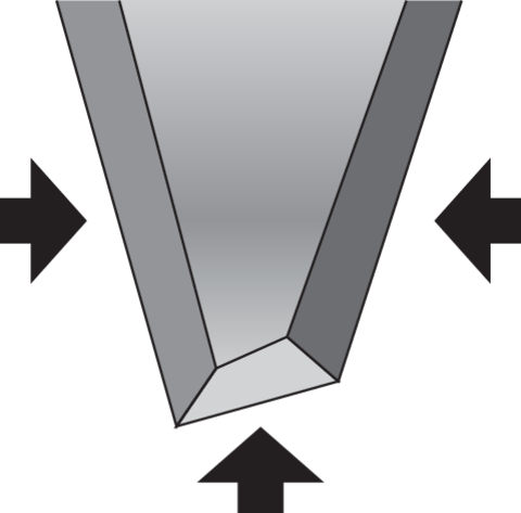 FA FŰRÉSZ, VOREL 28385 400MM, PTFE BEVONAT 
