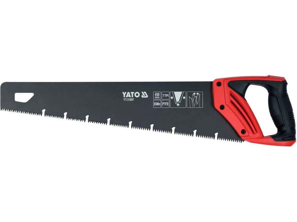 YATO YT-31097 PTFE BEVONATÚ FŰRÉSZ, 450MM 