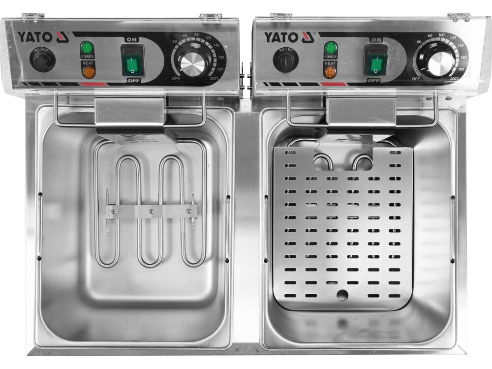 DUPLA OLAJSÜTŐ 2X8L, YATO YG-04623 2X3.3KW 