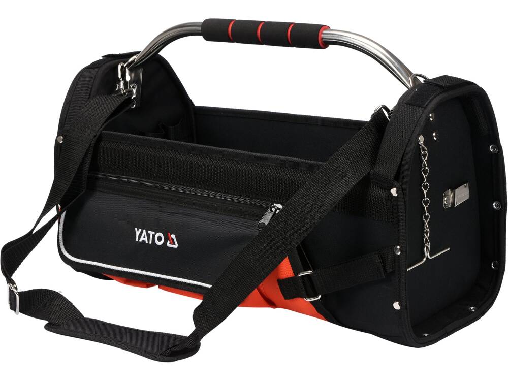 YATO YT-74373 ACÉLVÁZAS SZERSZÁMTÁSKA, 11 ZSEBES 