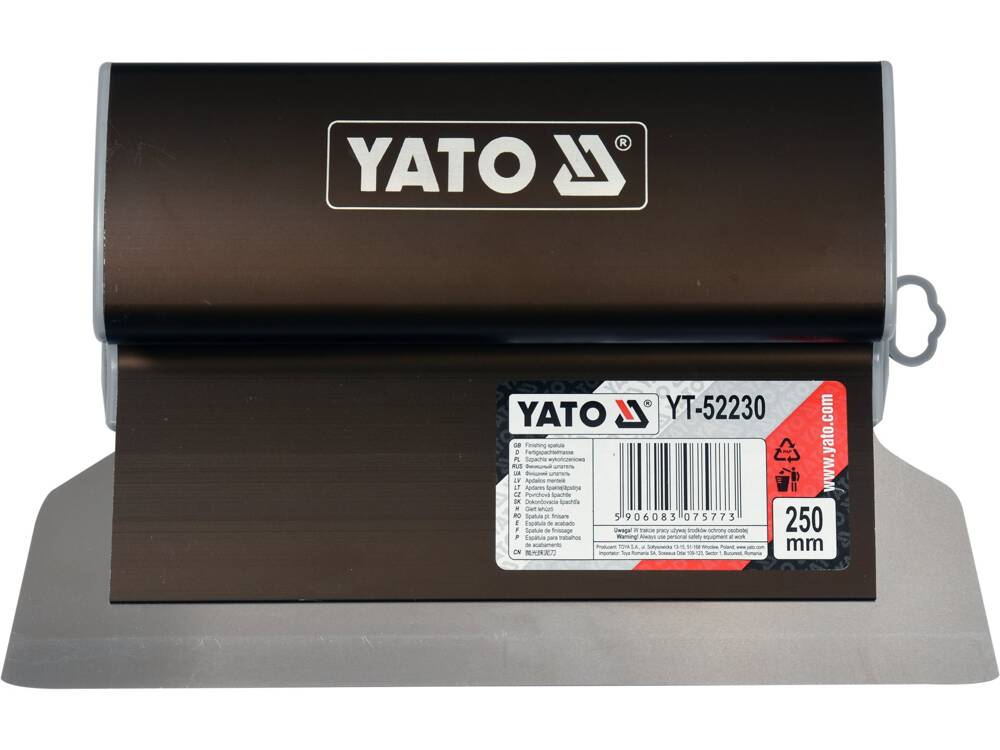 GLETIERA PENTRU FINISAREA, YATO YT-52230 250MM, LAMA INLOCUIBILA