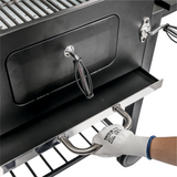 Gratar carbuni deluxe LUND 99927, fonta, 54 x 37 cm - imagine 25