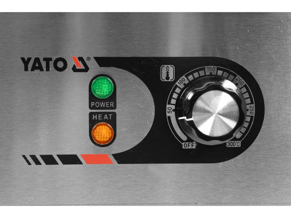 ELEKTROMOS GRILL YATO YG-04588 SIMA FELÜLETTEL, 2X2,2KW, 735X420MM 