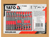 Insertie dulap de scule 22 piese YATO YT-55496 - imagine 2
