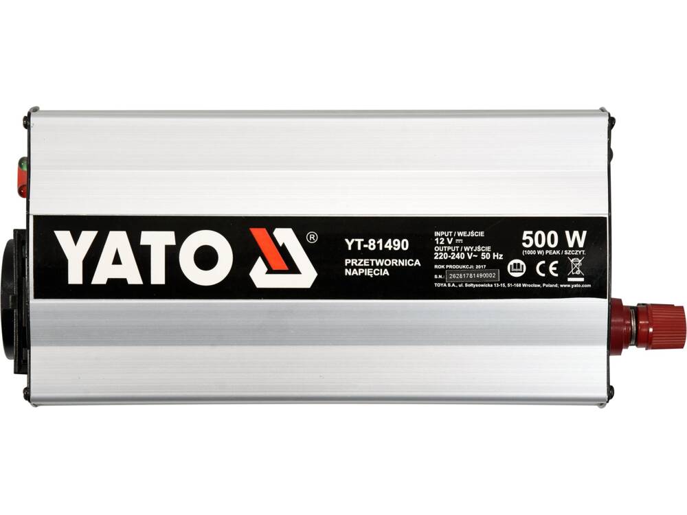 INVERTOR TENSIUNE, 500W YATO YT-81490